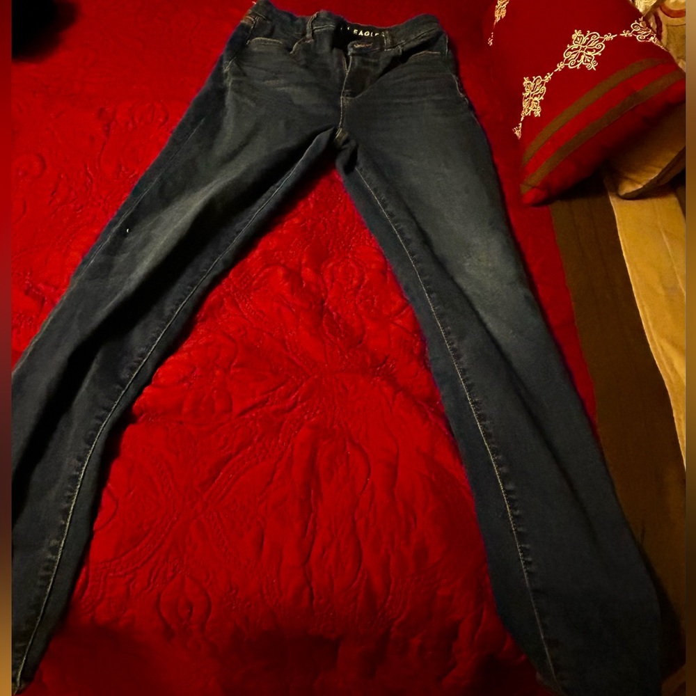 American eagle- Curvy super high rise jeggings